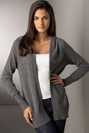 Hooded cardigan, at Neiman-Marcus